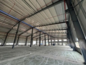 Cho thuê kho xưởng 6000m² tại KCN Đài Tư, Long Biên, xe container 40ft, hạ tầng chuẩn KCN